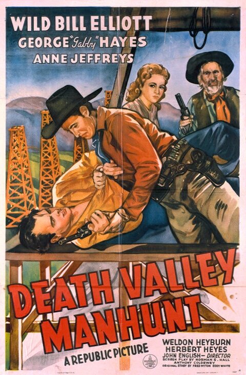 Death Valley Manhunt (1943) постер