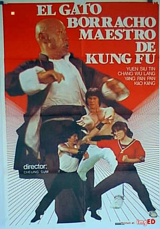 Мастер кунг-фу по имени Пьяный кот (1978) постер