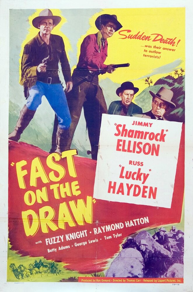 Fast on the Draw (1950) постер