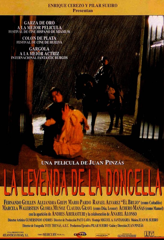 Легенда о деве (1994) постер