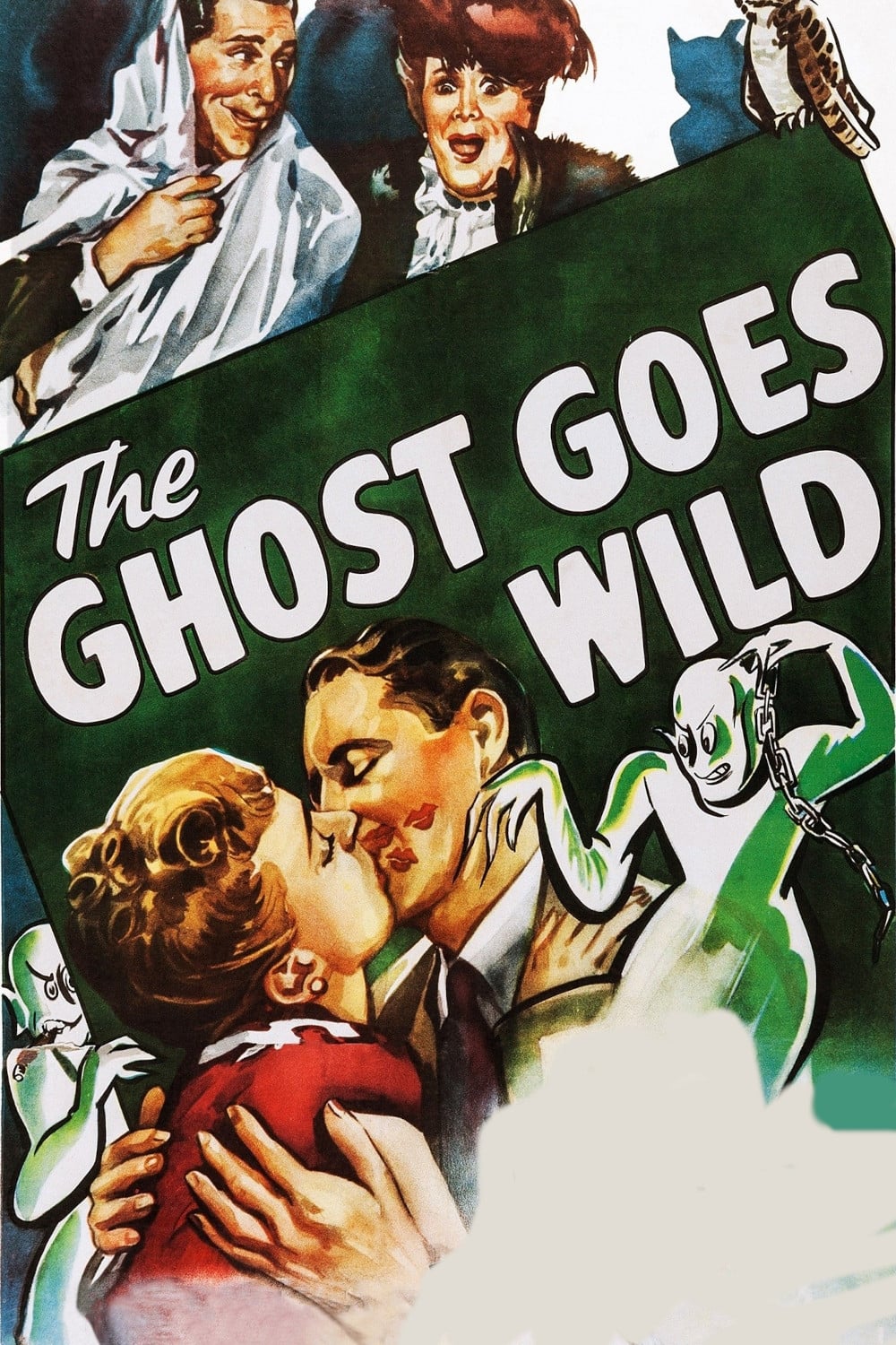 The Ghost Goes Wild (1947) постер