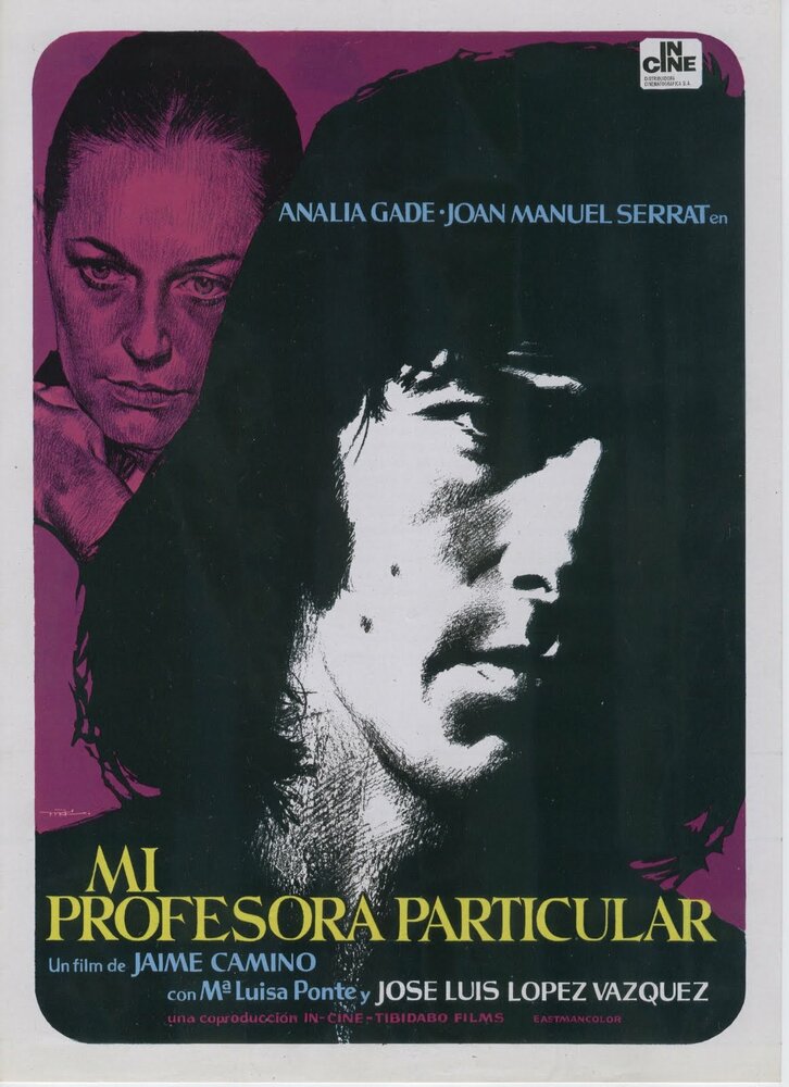 Моя частная учительница (1973) постер