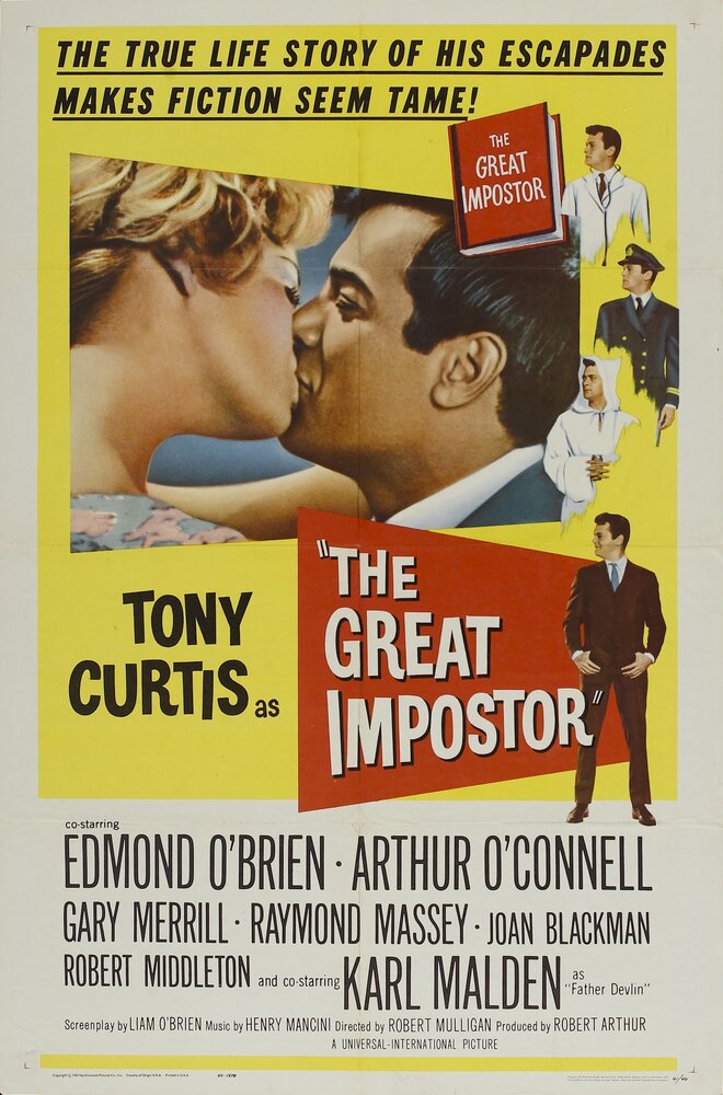 Великий самозванец (1960) постер
