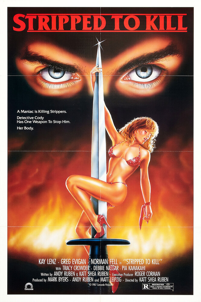 Раздетая для убийства (1987) постер