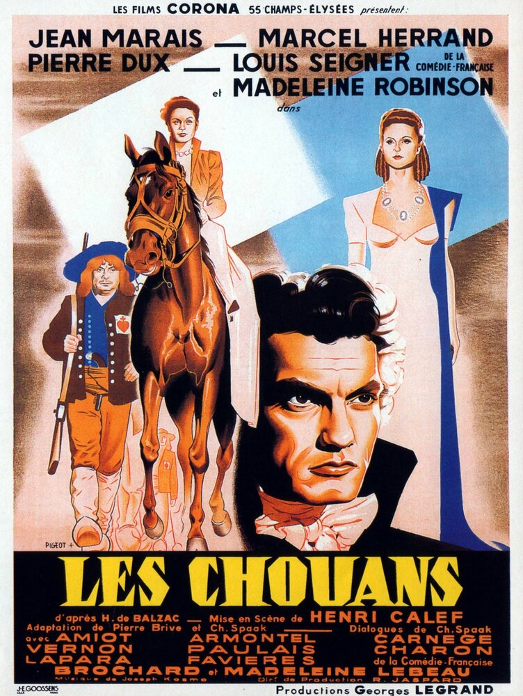 Шуаны (1947) постер