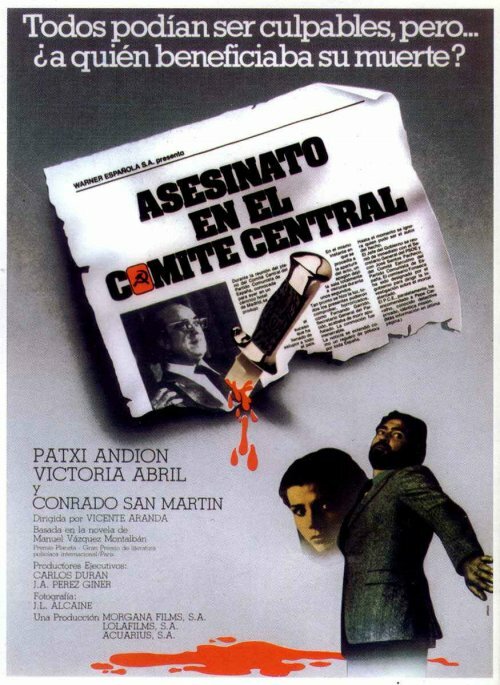 Убийство в Центральном комитете (1982) постер