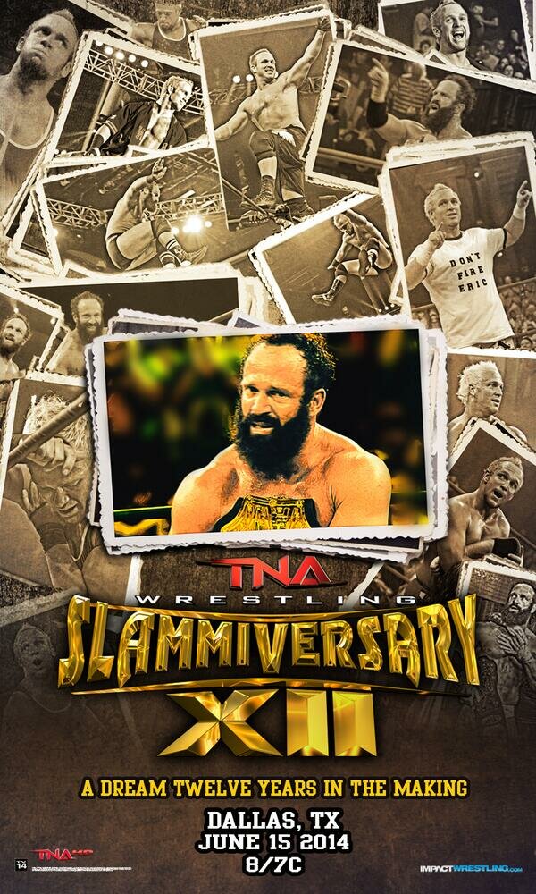 TNA Сламмиверсари 12 (2014) постер