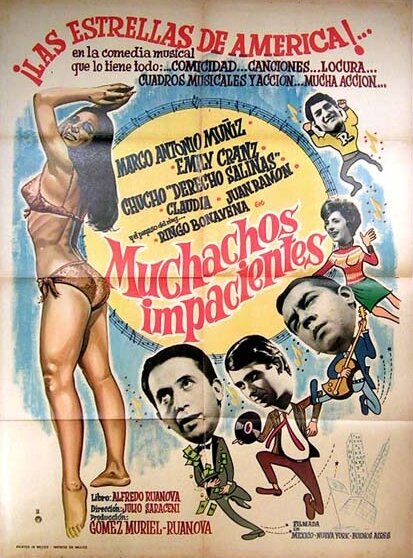 Muchachos impacientes (1966) постер