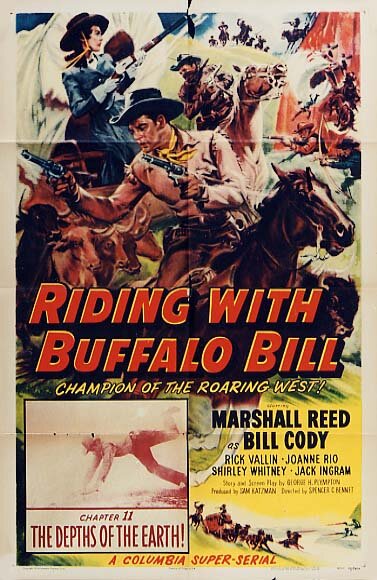 Riding with Buffalo Bill (1954) постер