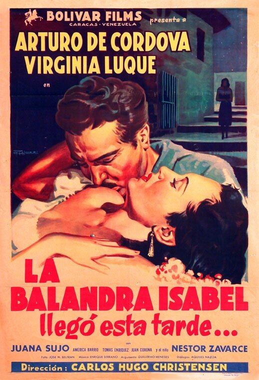 Барка Изабель прибывает сегодня вечером (1950) постер