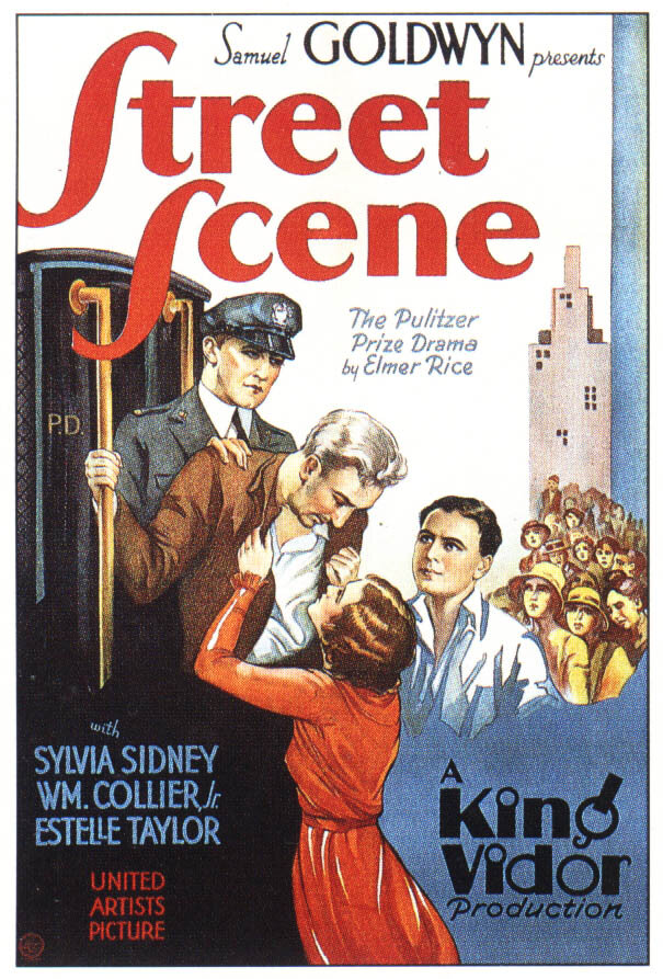 Уличная сцена (1931) постер