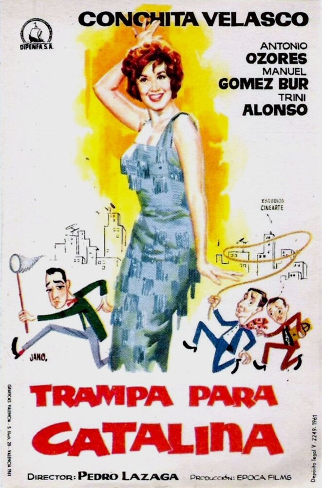 Ловушка для Каталины (1963) постер