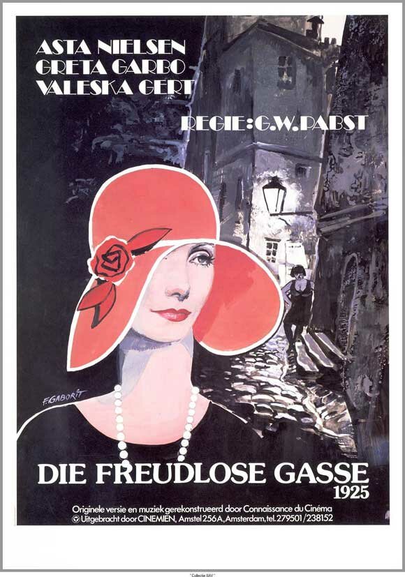 Безрадостный переулок (1925) постер