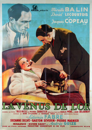 Золотая Венера (1937) постер