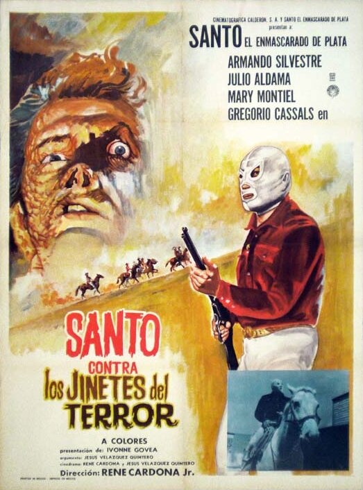 Санто против всадников смерти (1970) постер