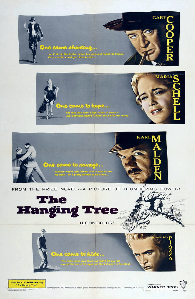 Дерево для повешенных (1959) постер