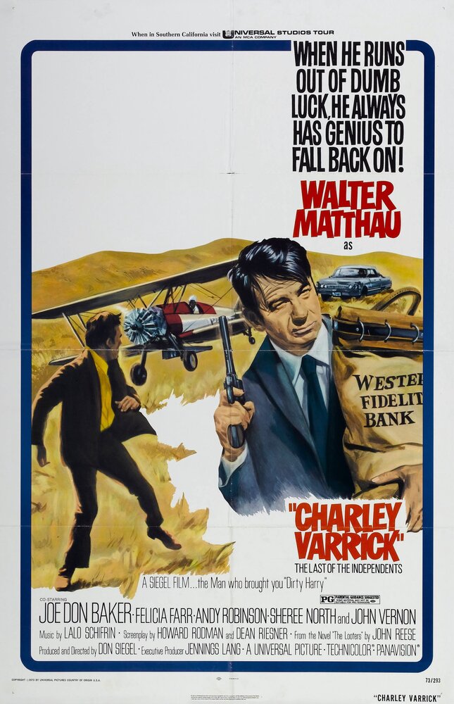 Чарли Варрик (1973) постер