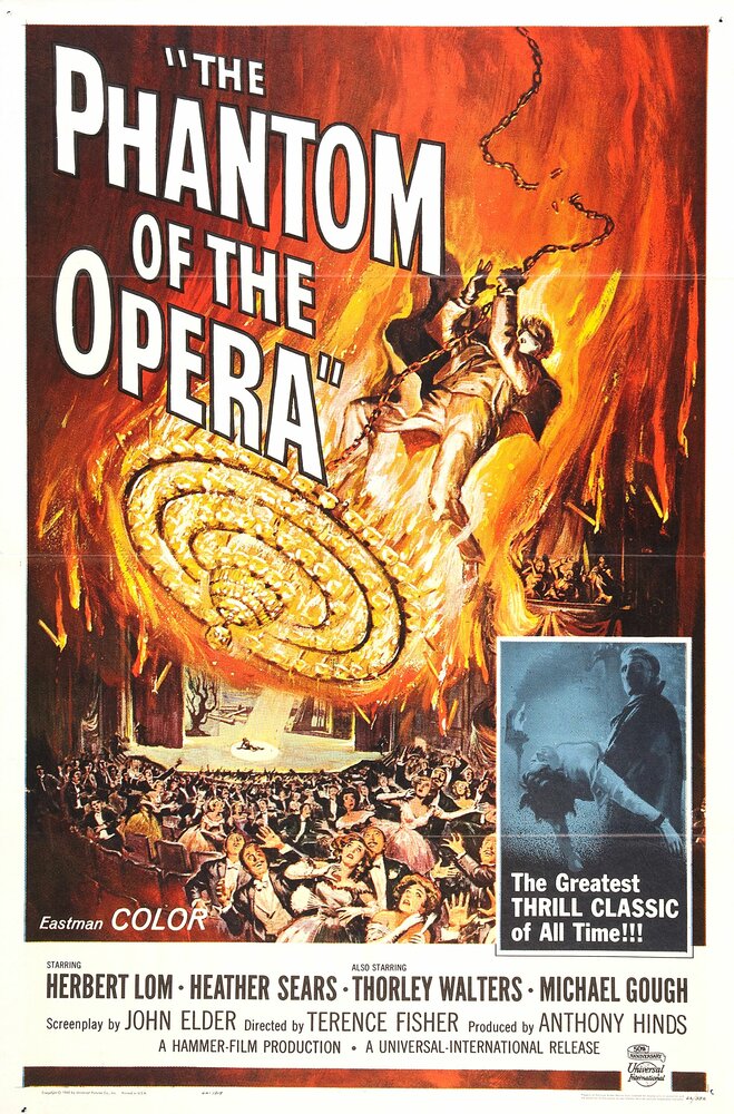 Призрак оперы (1962) постер