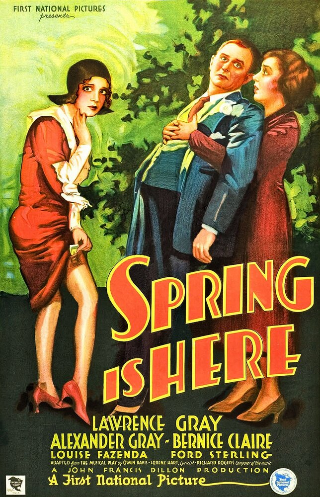 Spring Is Here (1930) постер