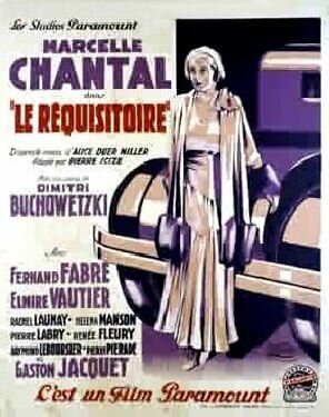 Le réquisitoire (1930) постер