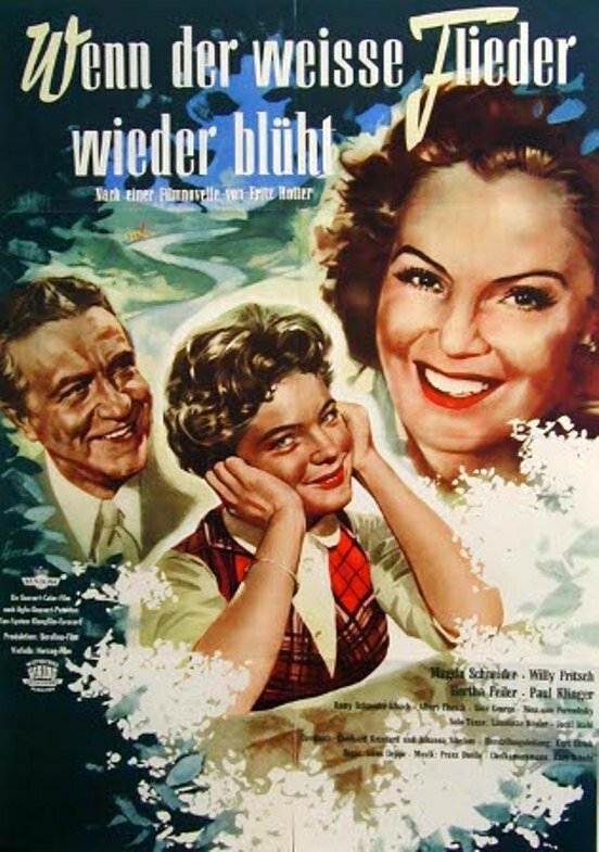 Когда цветет белая сирень (1953) постер