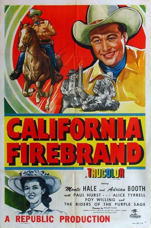California Firebrand (1948) постер