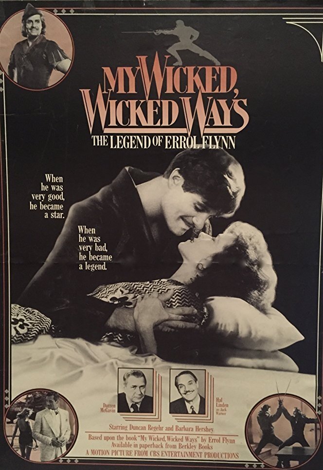 Мои злые, злые дела: Легенда об Эрроле Флинне (1985) постер