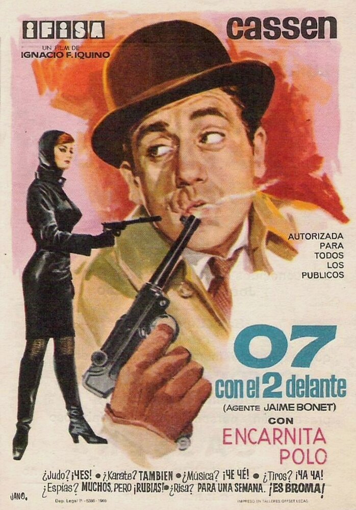 07 и двое перед ним (Агент: Хайме Боне) (1966) постер