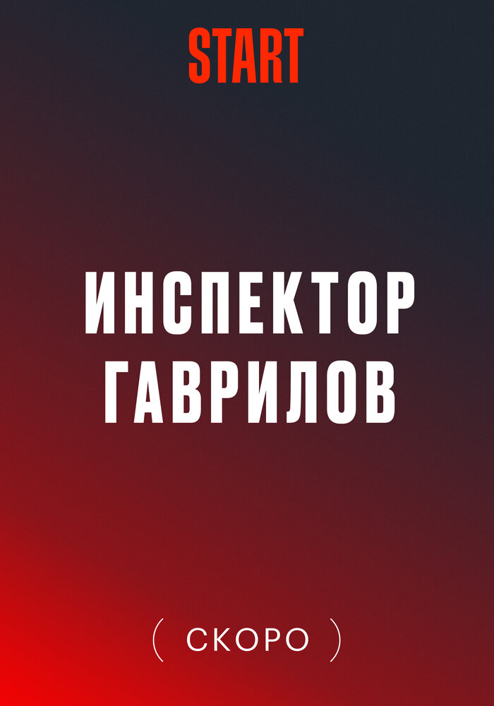 Инспектор Гаврилов (2023) постер