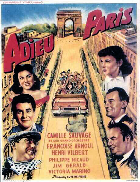 Прощай, Париж (1952) постер