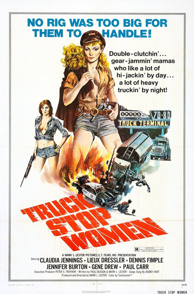 Женщины, останавливающие грузовики (1974) постер