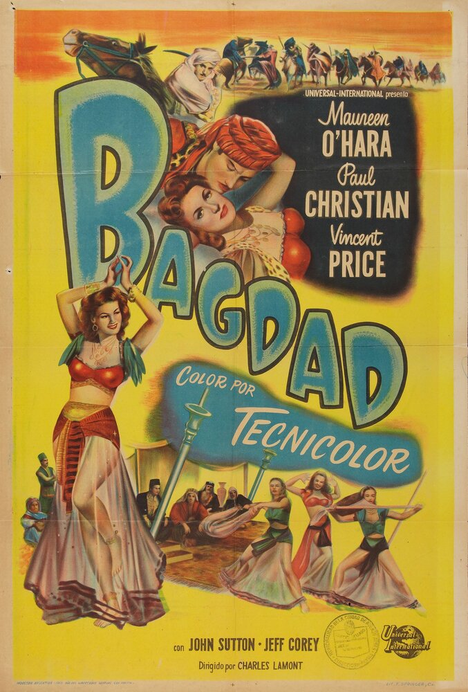 Принцесса Багдада (1949) постер