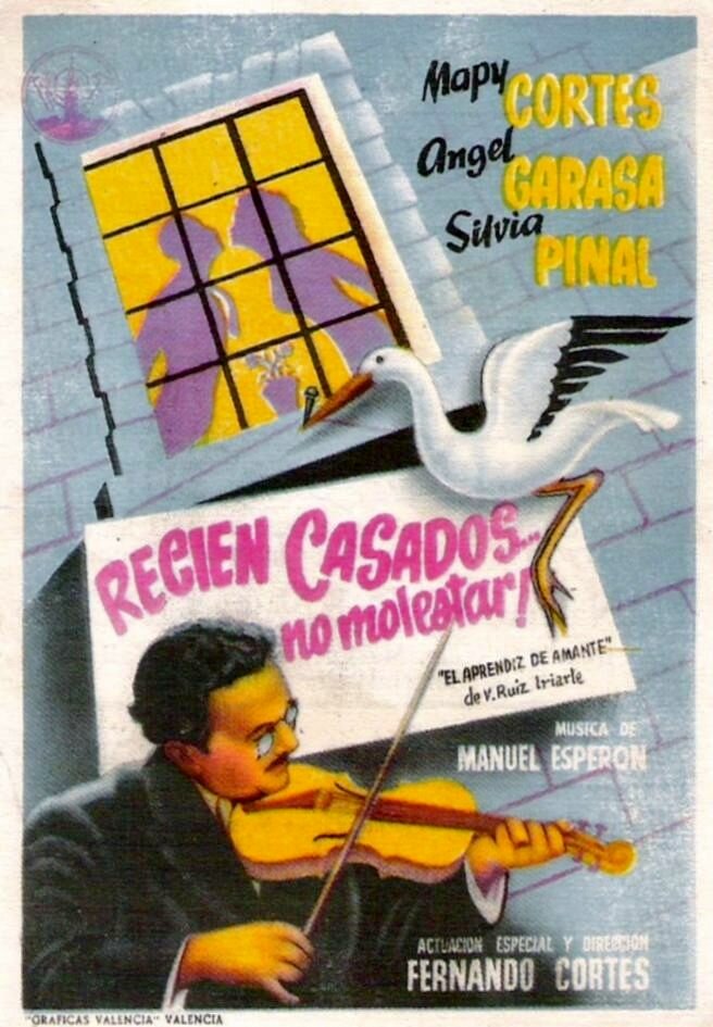 Recién casados... no molestar (1951) постер