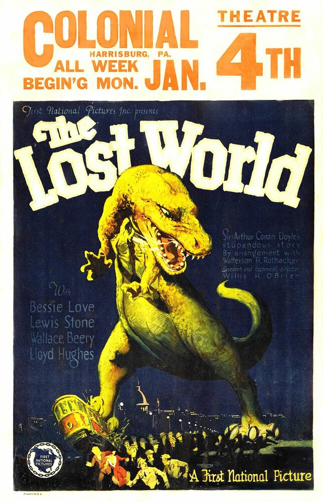 Затерянный мир (1925) постер