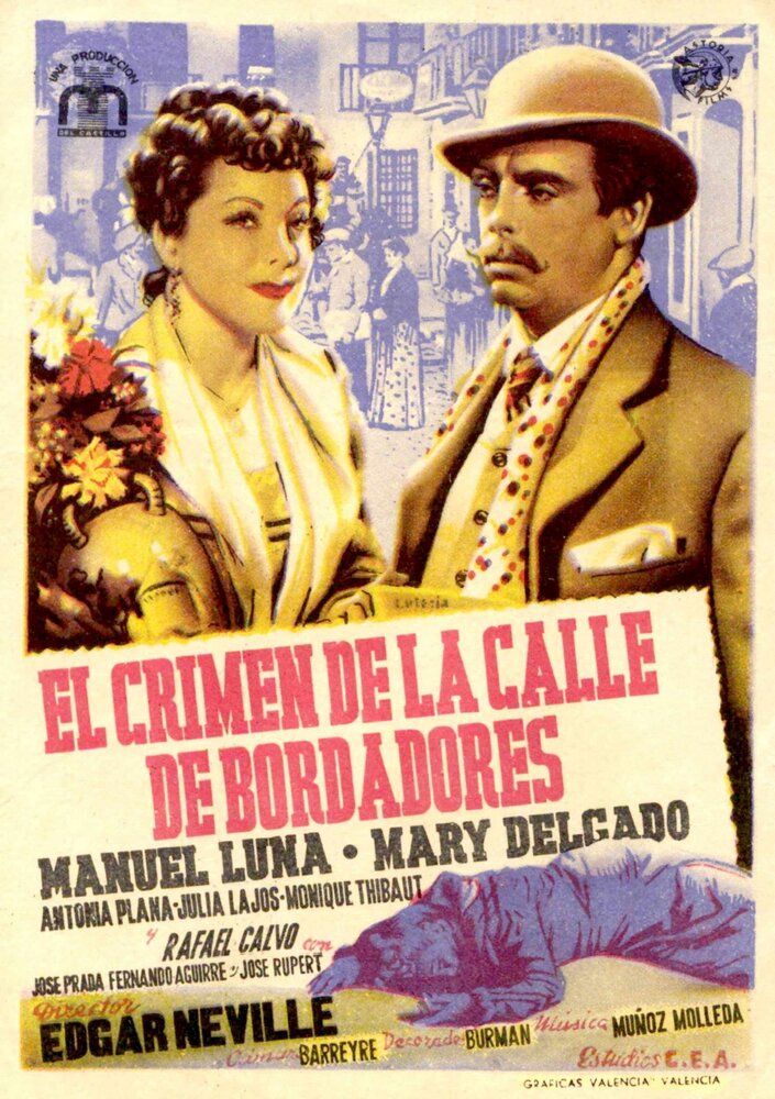 Преступление на улице Бордадорес (1946) постер