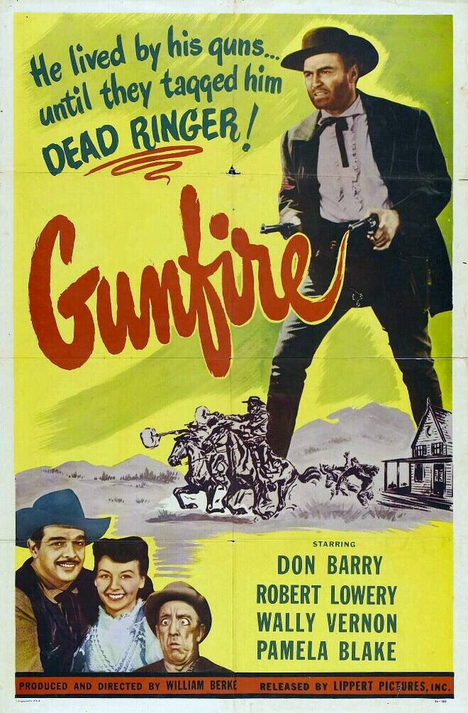Gunfire (1950) постер