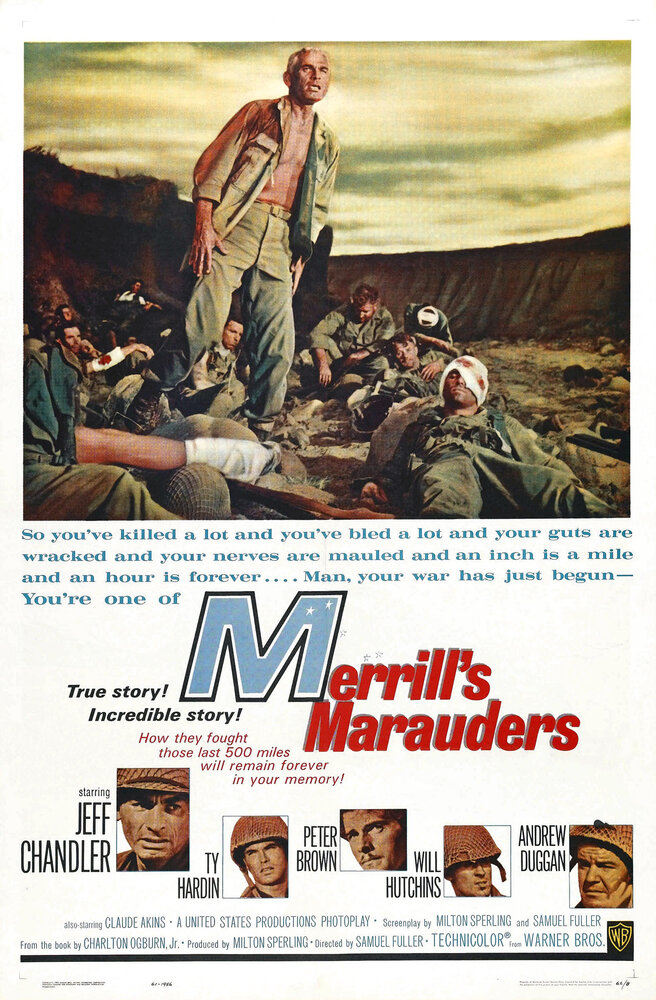 Мародеры Меррилла (1962) постер