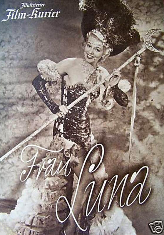 Фрау Луна (1941) постер