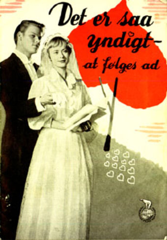 Det er så yndigt at følges ad (1954) постер