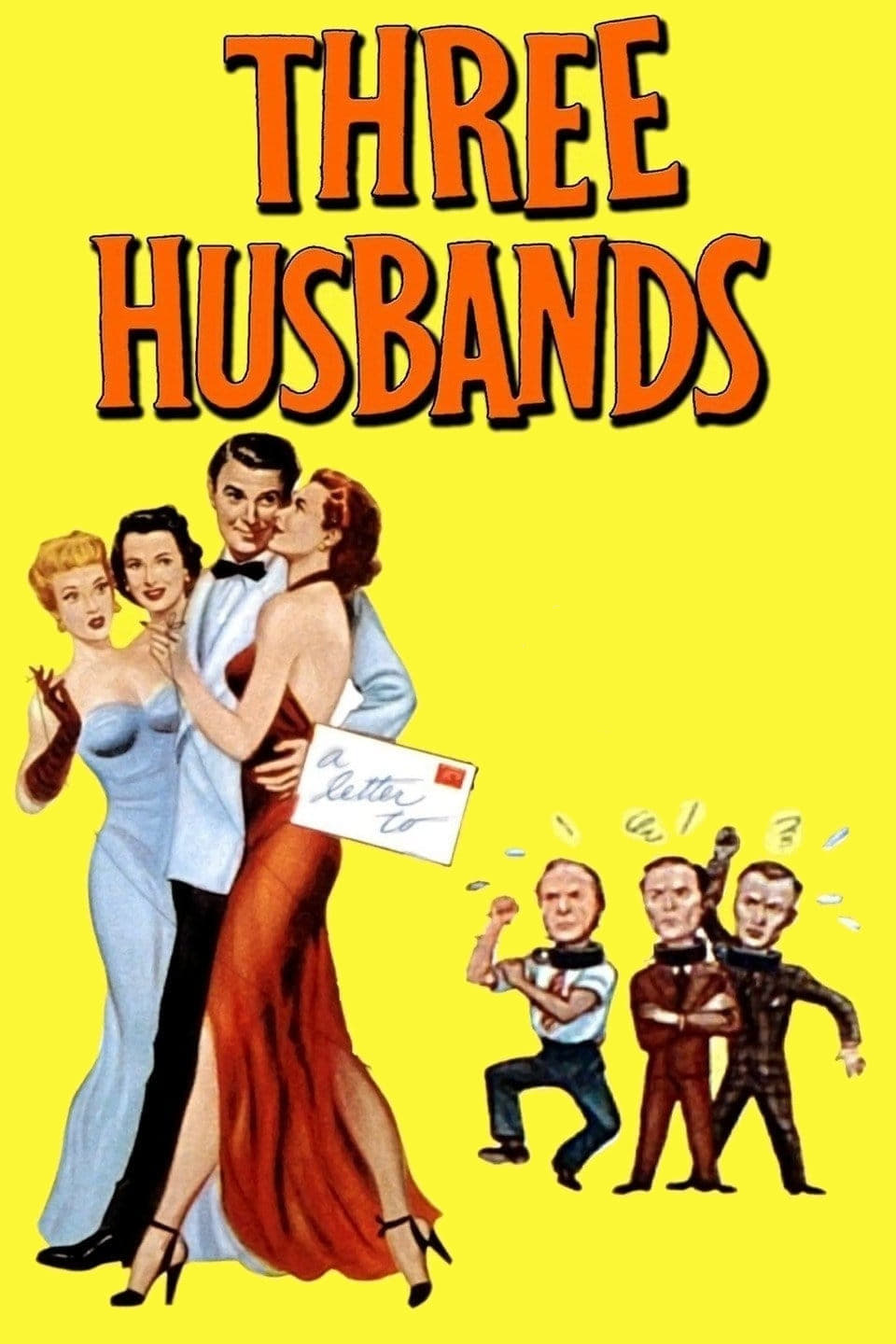 Три мужа (1950) постер