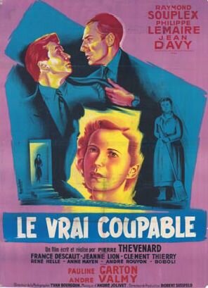 Le vrai coupable (1951) постер