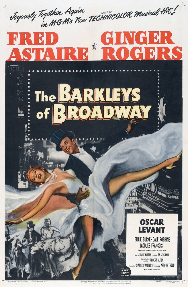Парочка Баркли с Бродвея (1949) постер