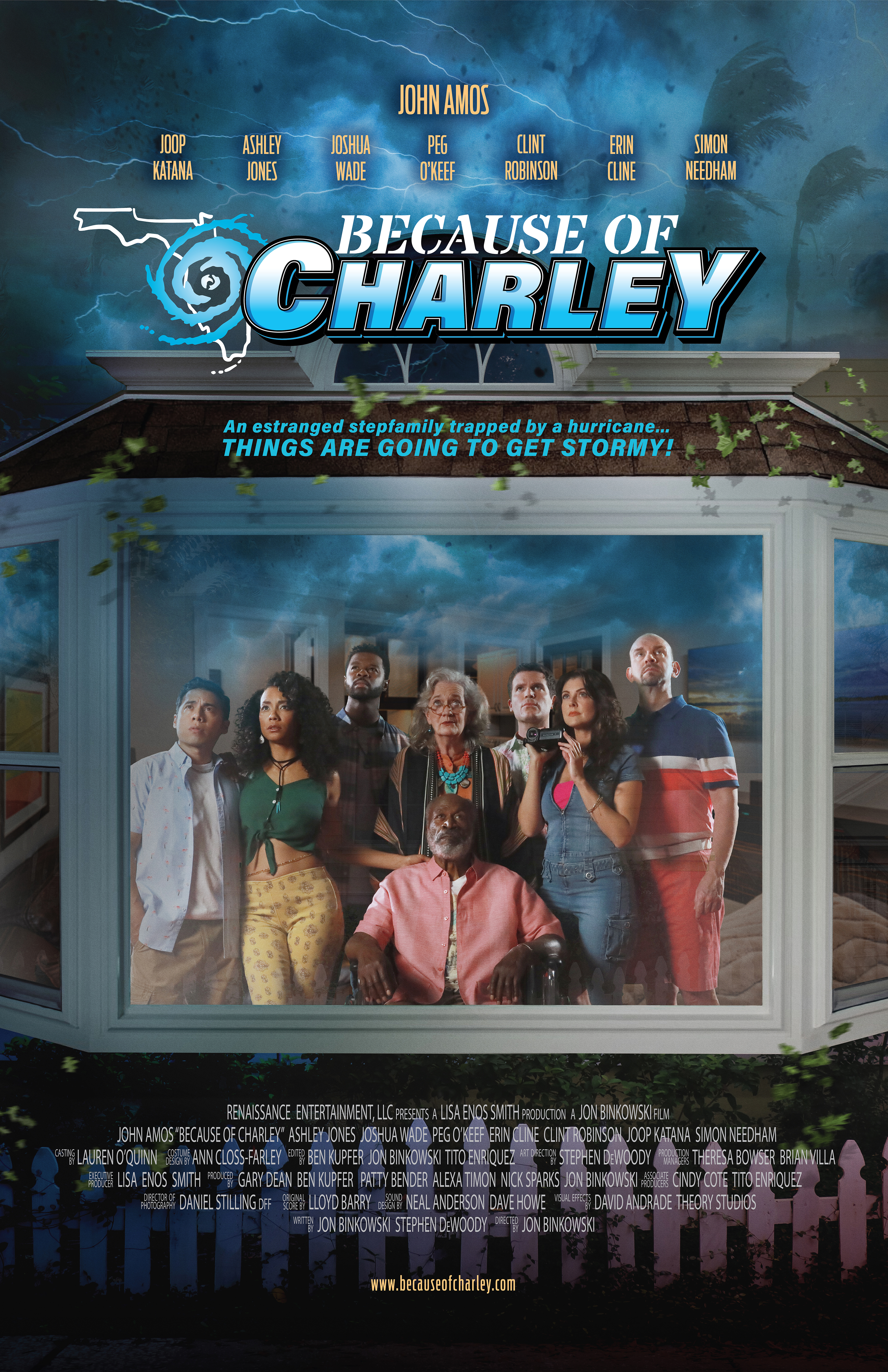 Because of Charley (2021) постер