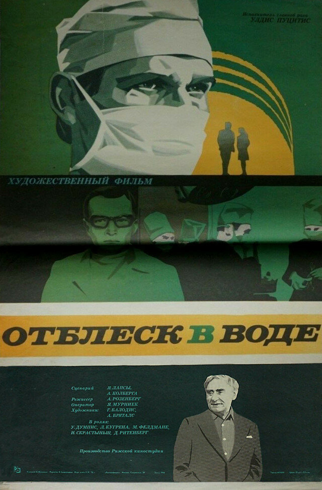 Отблеск в воде (1977) постер