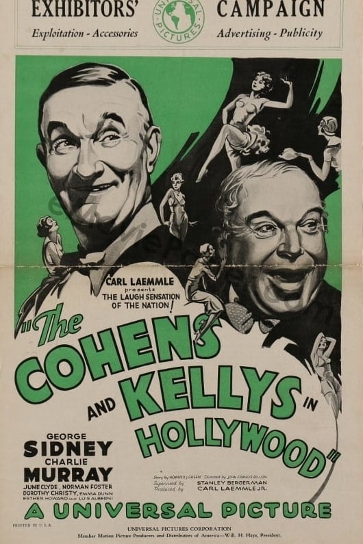 The Cohens and Kellys in Hollywood (1932) постер