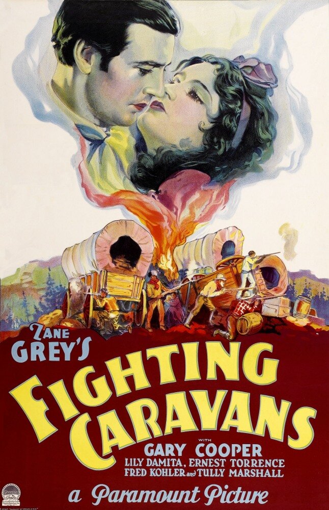 Битва караванов (1931) постер