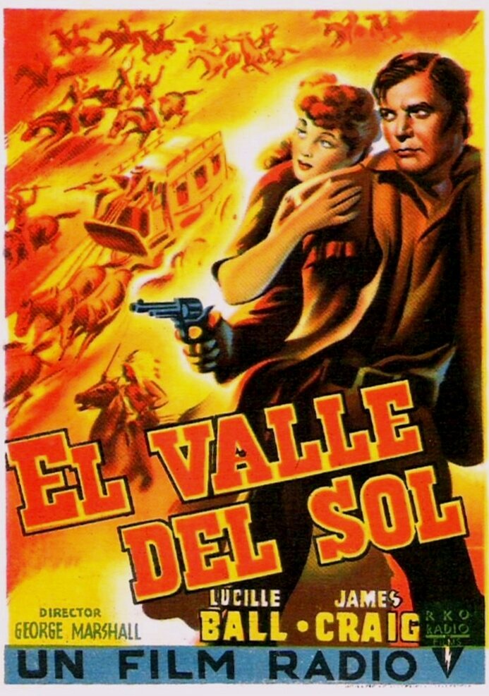 Долина солнца (1942) постер