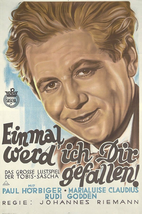 Einmal werd' ich Dir gefallen (1938) постер