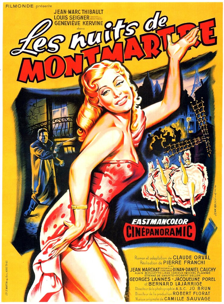 Ночи Монмартра (1955) постер