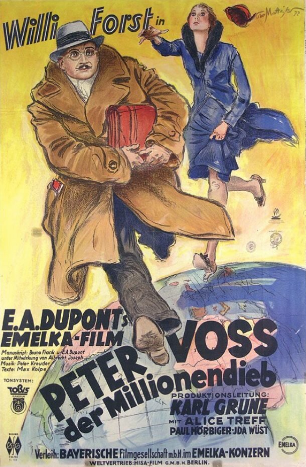 Петер Фосс, который украл миллионы (1932) постер